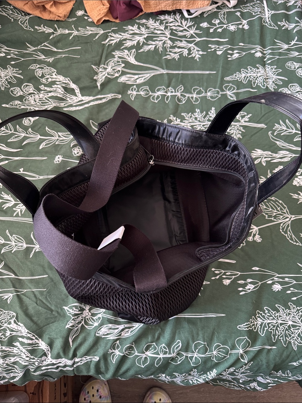 VSX Black Mesh Duffel Tote - Picture 5 of 5